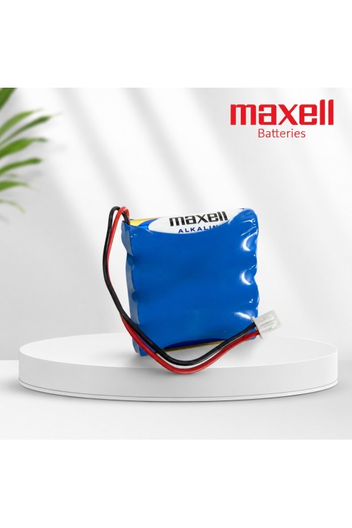 Maxell 4'lü Taksi Durağı Pili Kablolu Alkalin Batarya 6v
