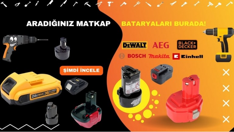 Hazır Matkap Bataryaları
