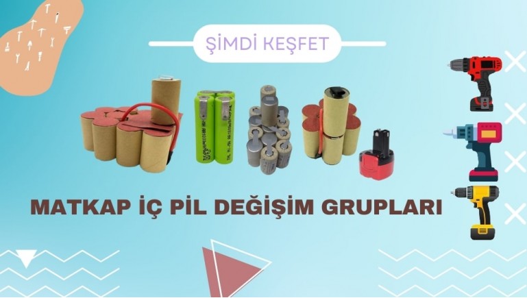 Matkap Bataryası Pil Değişim Grupları