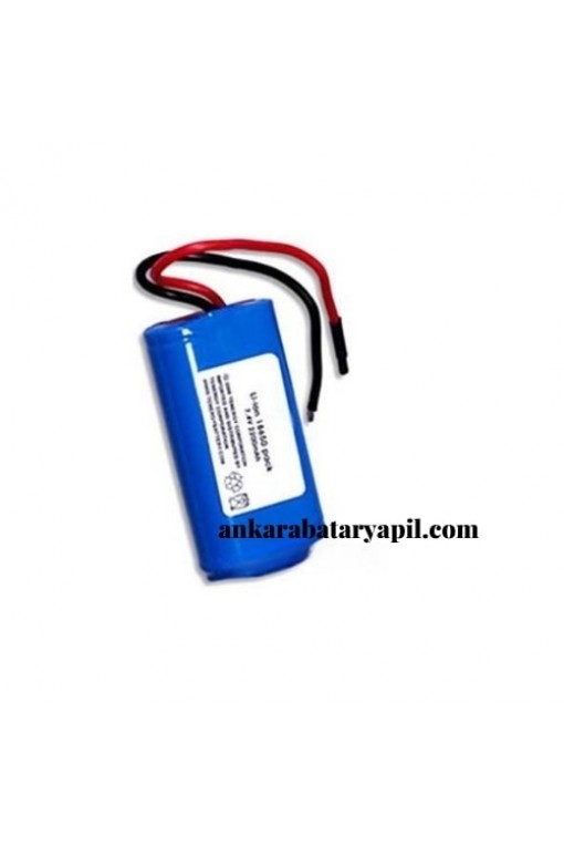 Radyo için 7.4v 2600mah Li-ion Pcbli 18650 lion Şarjlı Pil Radyo için 7.4v 2600mah Li-ion Pcbli 18650 lion Şarjlı Pil