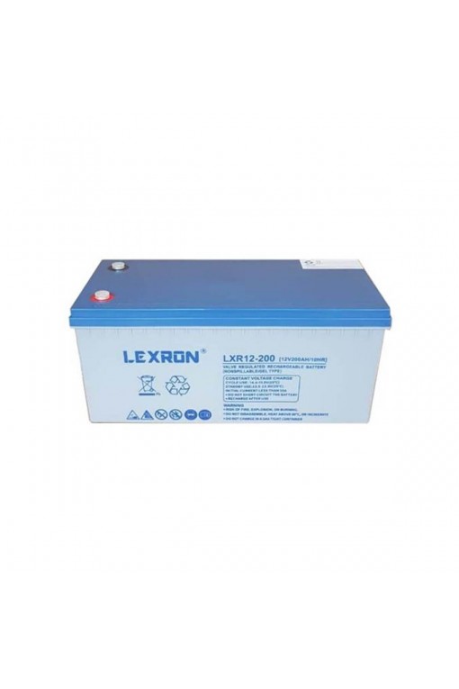 LEXRON 12V 210AH Deep Cycle Karbon Jel Akü LEXRON 12V 210AH Deep Cycle Karbon Jel Akü