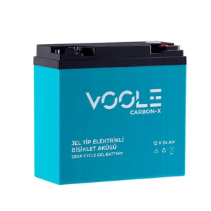 VOOLE 12v 24 Amper (DİK) Elektrikli Bisiklet Aküsü 6'lı Paket VOOLE 12v 24 Amper (DİK) Elektrikli Bisiklet Aküsü 6'lı Paket