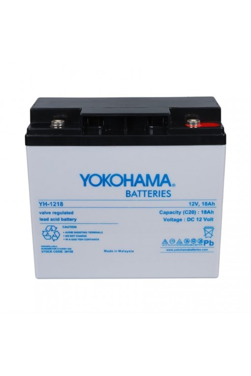 YOKOHAMA 12V 18 AH VE Ucomen 6/12V 2A Siyah Akü Şarj Cihazı YOKOHAMA 12V 18 AH VE Ucomen 6/12V 2A Siyah Akü Şarj Cihazı