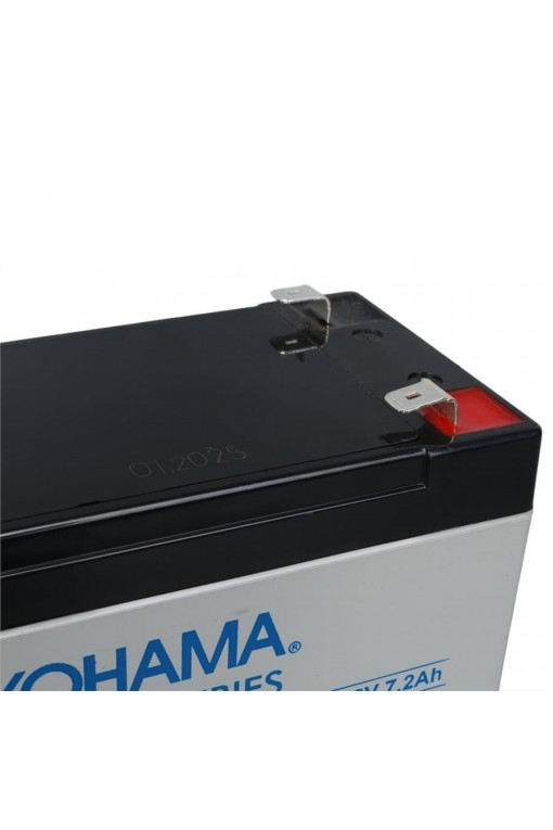 Yokohama YH-127.2 12 Volt - 7.2 Amper UPS'ler İçin Akü Yokohama YH-127.2 12 Volt - 7.2 Amper UPS'ler İçin Akü