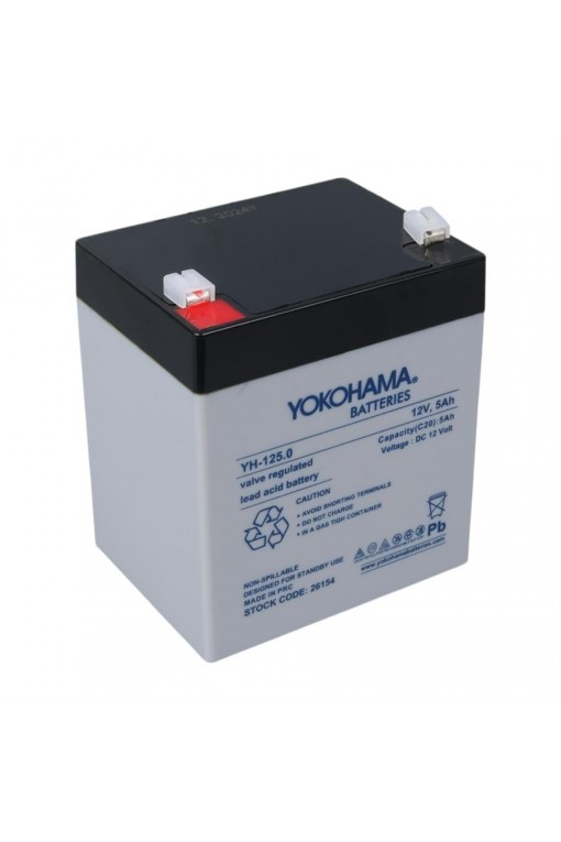 Yokohama YH-125.0 12 Volt - 5 Amper Akü Yokohama YH-125.0 12 Volt - 5 Amper Akü