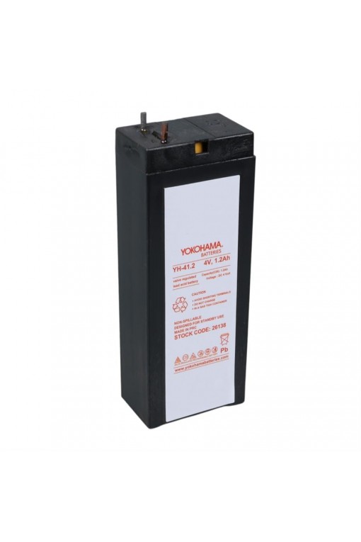 Yokohama YH-41.2 4 Volt - 1.2 Amper (34x65x22 mm) Yokohama YH-41.2 4 Volt - 1.2 Amper (34x65x22 mm)