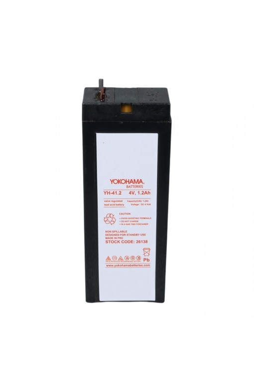Yokohama YH-41.2 4 Volt - 1.2 Amper (34x65x22 mm) Yokohama YH-41.2 4 Volt - 1.2 Amper (34x65x22 mm)