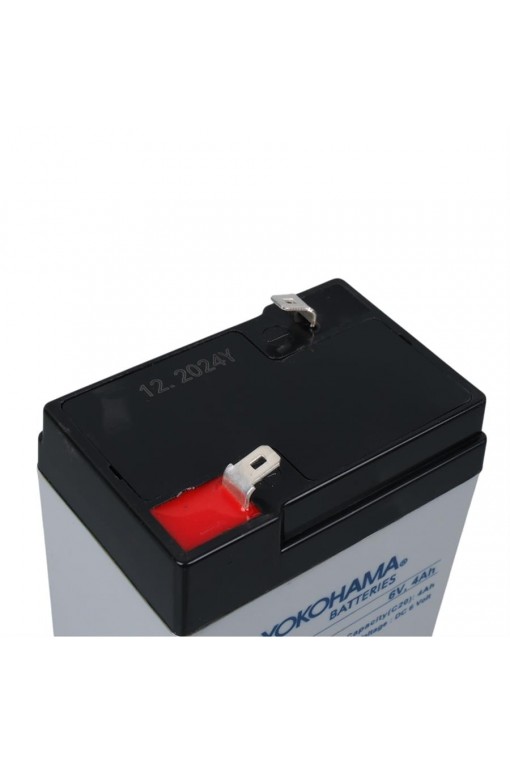 Yokohama YH-64.0 6 Volt - 4 Amper Akü Yokohama YH-64.0 6 Volt - 4 Amper Akü