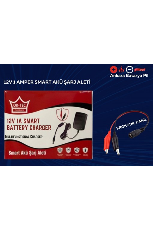 YOKOHAMA 12V 7AH VE 1 AMPER AKÜ ŞARJ CİHAZI