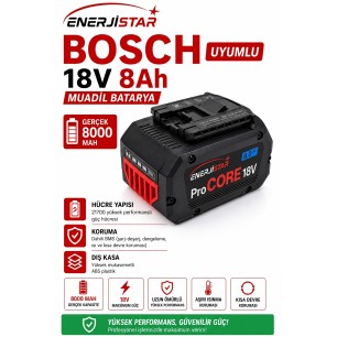 Bosch 18v 8Ah Muadil Batarya