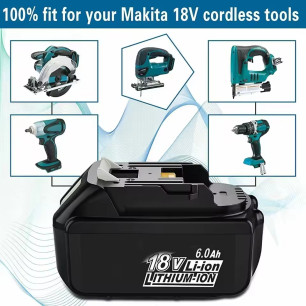 Makita BL1840-BL1850 18v 6Ah Muadil Batarya  Makita BL1840-BL1850 18v 6Ah Muadil Batarya