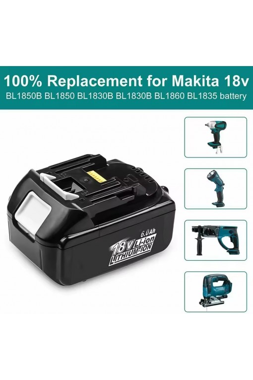 Makita BL1840-BL1850 18v 6Ah Muadil Batarya Makita BL1840-BL1850 18v 6Ah Muadil Batarya