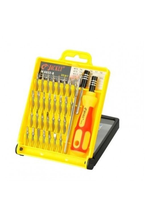 Jakemy JK-6032B 33 Parça Tornavida Takımı Seti Jakemy JK-6032B 33 Parça Tornavida Takımı Seti