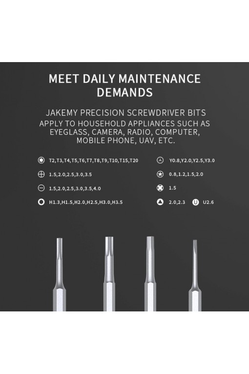 JM-Y03 PLUS 43'ü 1 arada Akıllı Hassas Elektrikli Tornavida JM-Y03 PLUS 43'ü 1 arada Akıllı Hassas Elektrikli Tornavida