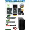 SOLAR GÜNEŞ ENERJİ SULAMA SİSTEMİ MEXSUNN 7.5 HP 5.5 KW TRİFAZE SOLAR POMPA SÜRÜCÜSÜ 585 W Güneş Paneli