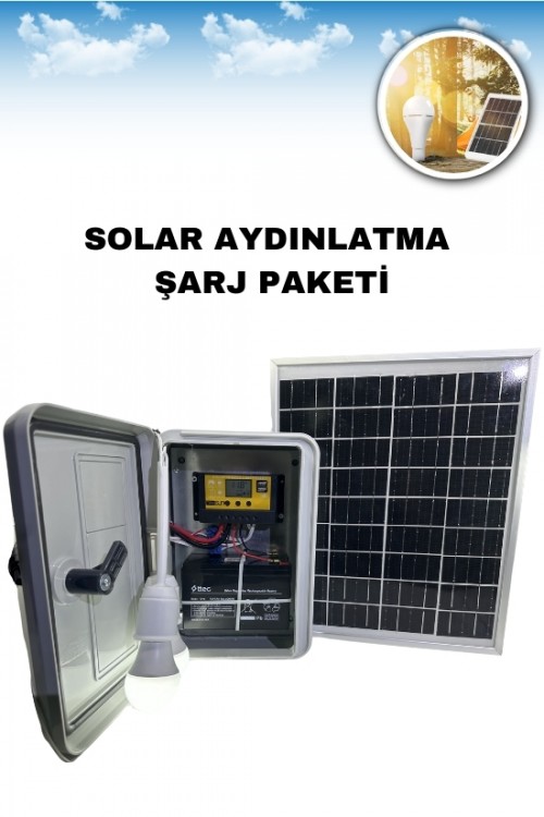 Güneş Enerjisi Aydınlatma Solar Paketi