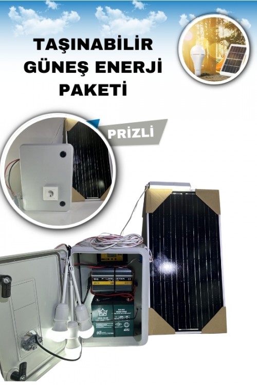 TAŞINABİLİR GÜNEŞ ENERJİ PAKETİ
