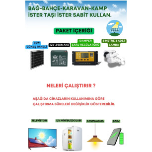 TAŞINABİLİR GÜNEŞ ENERJİ PAKETİ TAŞINABİLİR GÜNEŞ ENERJİ PAKETİ