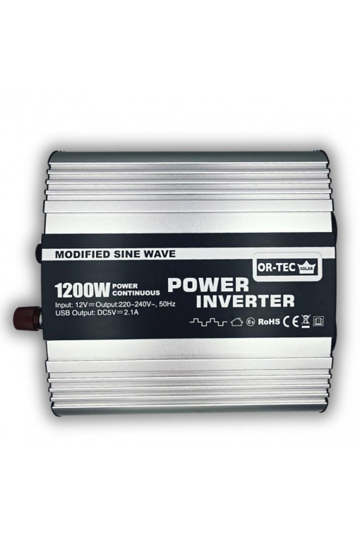 Ortec Solar 12v 1200 Watt Modifiye Sinüs İnverter Ortec Solar 12v 1200 Watt Modifiye Sinüs İnverter