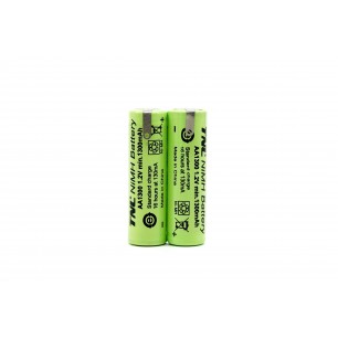 Dingling RF 609 tras makinesi uyumlu AA 2.4V 1300mAh şarjlı kalem pil