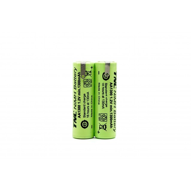 Dingling RF 609 tras makinesi uyumlu AA 2.4V 1300mAh şarjlı kalem pil