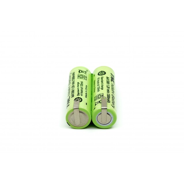 Dingling RF 609 tras makinesi uyumlu AA 2.4V 1300mAh şarjlı kalem pil