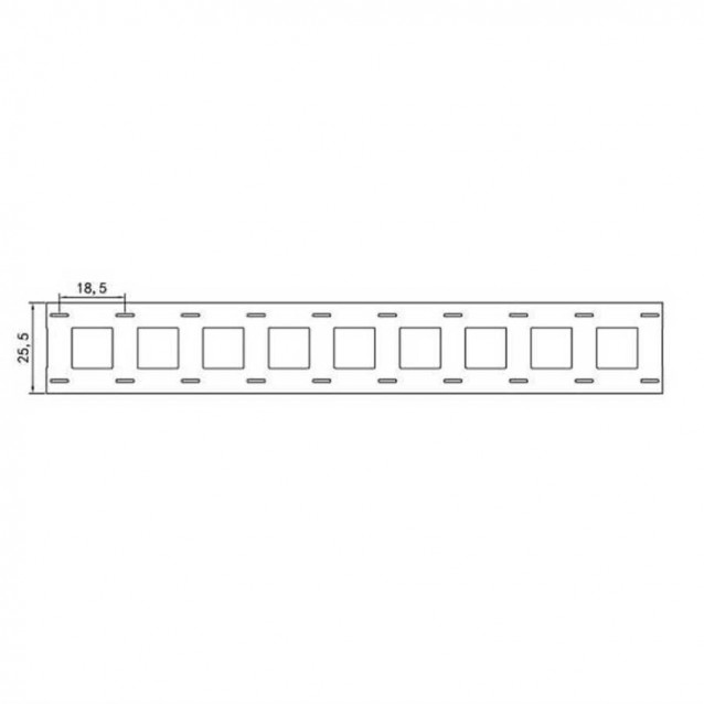 1 Metre 18650 Li-ion Punta Şerit Tel 2p 0.15mm Kalınlık