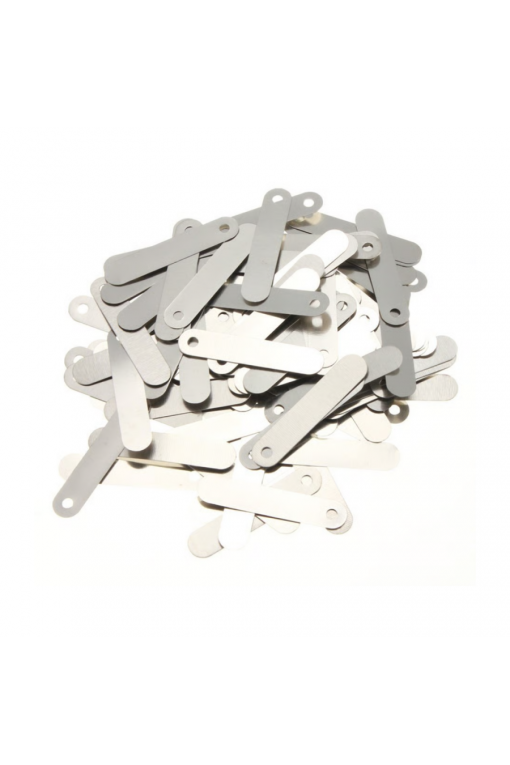 100 Adet 2.5cm x 0.5cm Pil Punta Teli