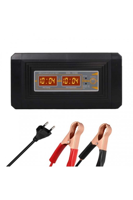 12 Volt 10 Amper Akıllı Akü Şarj Cihazı 12 Volt 10 Amper Akıllı Akü Şarj Cihazı