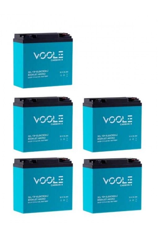 12V 24AH JEl Akü 5'li Set Elektrikli Bisiklet Aküsü 60v olan modeller için 12V 24AH JEl Akü 5'li Set Elektrikli Bisiklet Aküsü 60v olan modeller için