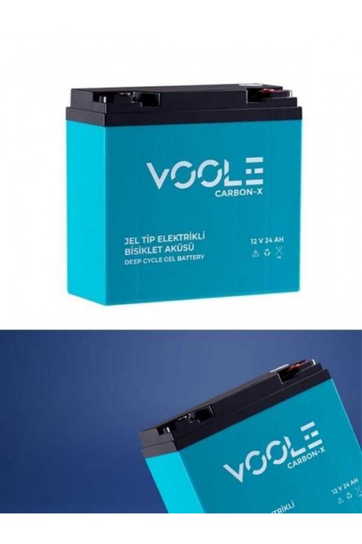 12V 24AH Jel Akü 6'lı Set 72v Elektrikli Motosiklet için