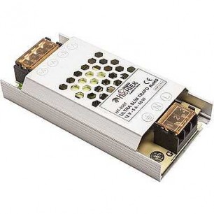 12V 5A 60W Metal Ultra Slim Kasa LED Trafosu Adaptör | Güvenli ve Dayanıklı Güç Kaynağı