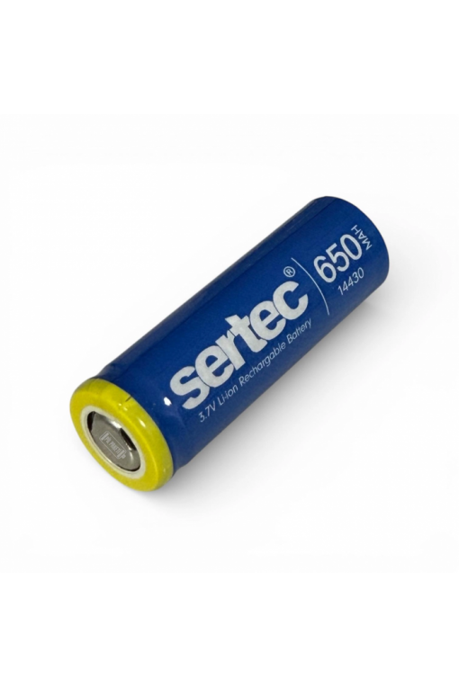 14430 Li-Ion Pil 3.7V 650mAh Şarj Edilebilir Batarya