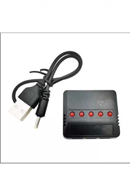1S 3.7V Li-Po USB Şarj Cihazı | Drone, RC Araba ve Model Uçak Pili Şarj Modülü