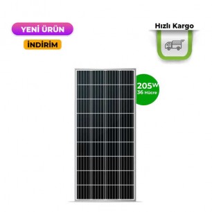 205w Mono Kristal Solar Panel