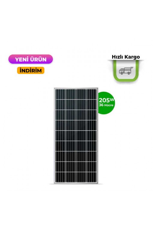 205w Mono Kristal Solar Panel 205w Mono Kristal Solar Panel