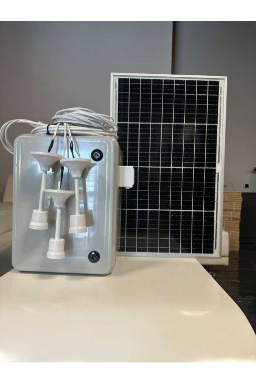 24Ah Jel Akülü Taşınabilir Güneş Enerji Sistemi 600W İnvertörlü Hobi Bahçesi Konteyner Dağ Evi Solar Set