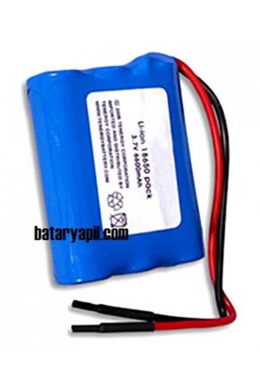 3.7v 6600mAH Li-ion PCBli 3x18650 Şarjlı Pil 3.7v 6600mAH Li-ion PCBli 3x18650 Şarjlı Pil
