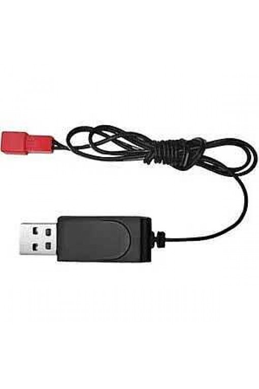 3.7V JST USB Pil Şarj Cihazı Kırmızı Soket Li-ion Batarya Şarj Kablosu