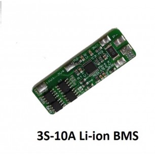 3S 10A 11.1v Li-ion Batarya için BMS Pil Koruma Devresi