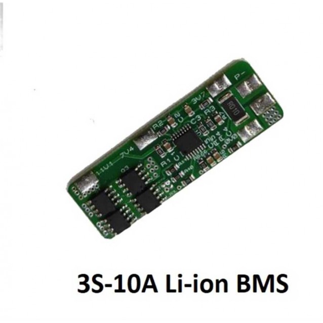 3S 10A 11.1v Li-ion Batarya için BMS Pil Koruma Devresi