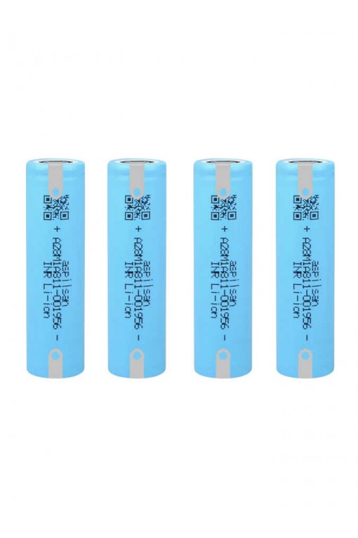 4 Adet Aspilsan A28 Puntalı 3.7V 2800mAh 25A Discharge Şarjlı Li-ion Pil