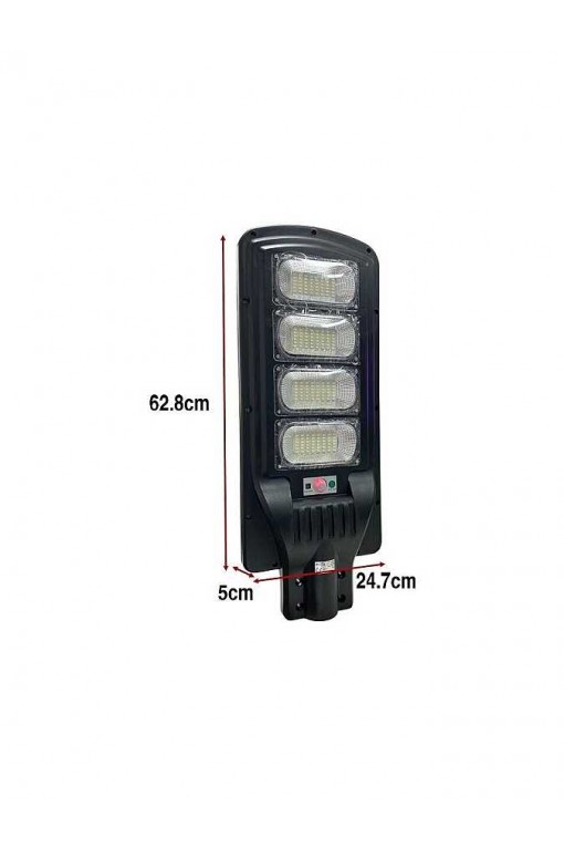 400W Solar Direk Lambası Kumandalı Güneş Enerjili LED Sokak Aydınlatma Armatürü