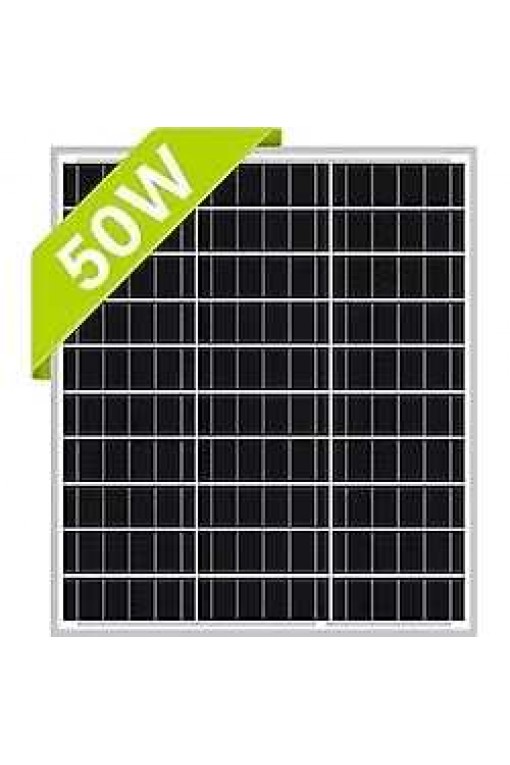 50W Mono Kristal Solar Panel