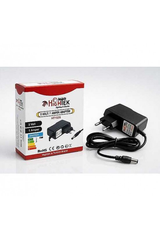 5V 1A Adaptör 5.5x2.5mm Jaklı Güç Adaptörü | Modem, LED ve Kamera Uyumlu