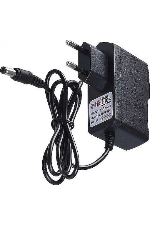 6V 1A Adaptör 5.5x2.5mm Jaklı Güç Adaptörü | Oyuncak, Kamera ve Elektronik Cihaz Uyumlu 6V 1A Adaptör 5.5x2.5mm Jaklı Güç Adaptörü | Oyuncak, Kamera ve Elektronik Cihaz Uyumlu