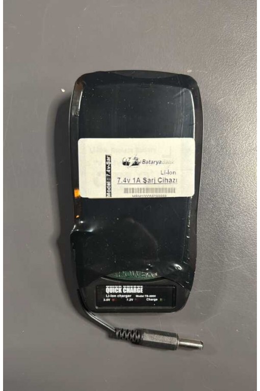 7.4V Li-ion Şarj Cihazı 2S Lityum Batarya Şarj Adaptörü Kırmızı Yeşil LED Göstergeli Otomatik Kesme