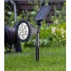7W Solar Güneş Enerjili Kazıklı Çim ve Bahçe Aydınlatma Armatürü Gün Işığı Rengi