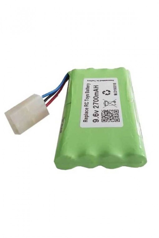 9.6V 2700mAh Oyuncak Araba Pili 3'lü Tamiya Soket | Şarjlı RC Batarya 9.6V 2700mAh Oyuncak Araba Pili 3'lü Tamiya Soket | Şarjlı RC Batarya