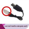 9.6V 3’lü Tamiya Oyuncak Araba Şarj Cihazı | RC Araba Batarya Şarj Adaptörü